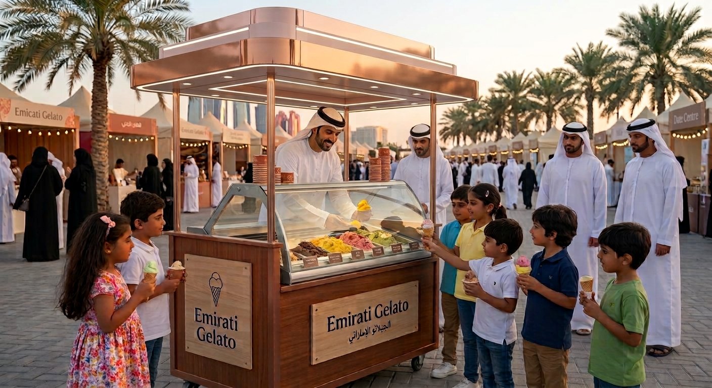  الضيافة للمناسبات والفعاليات بالايسكريم